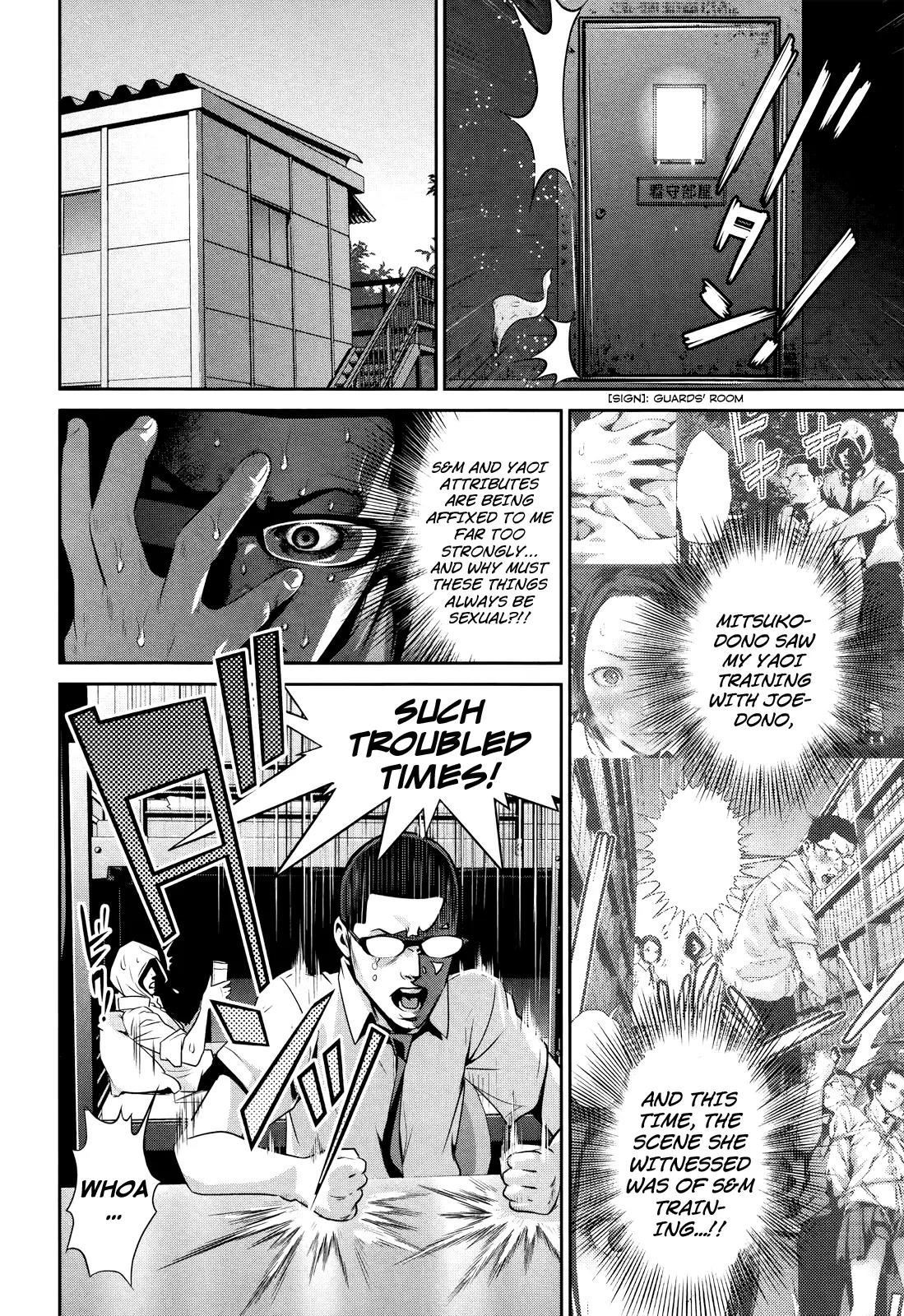 Kangoku Gakuen Chapter 114 page 7 - Chapter 114: AnoHana: Kiyoshi Still Doesn't Know the Rage of the Hana He Saw That Day