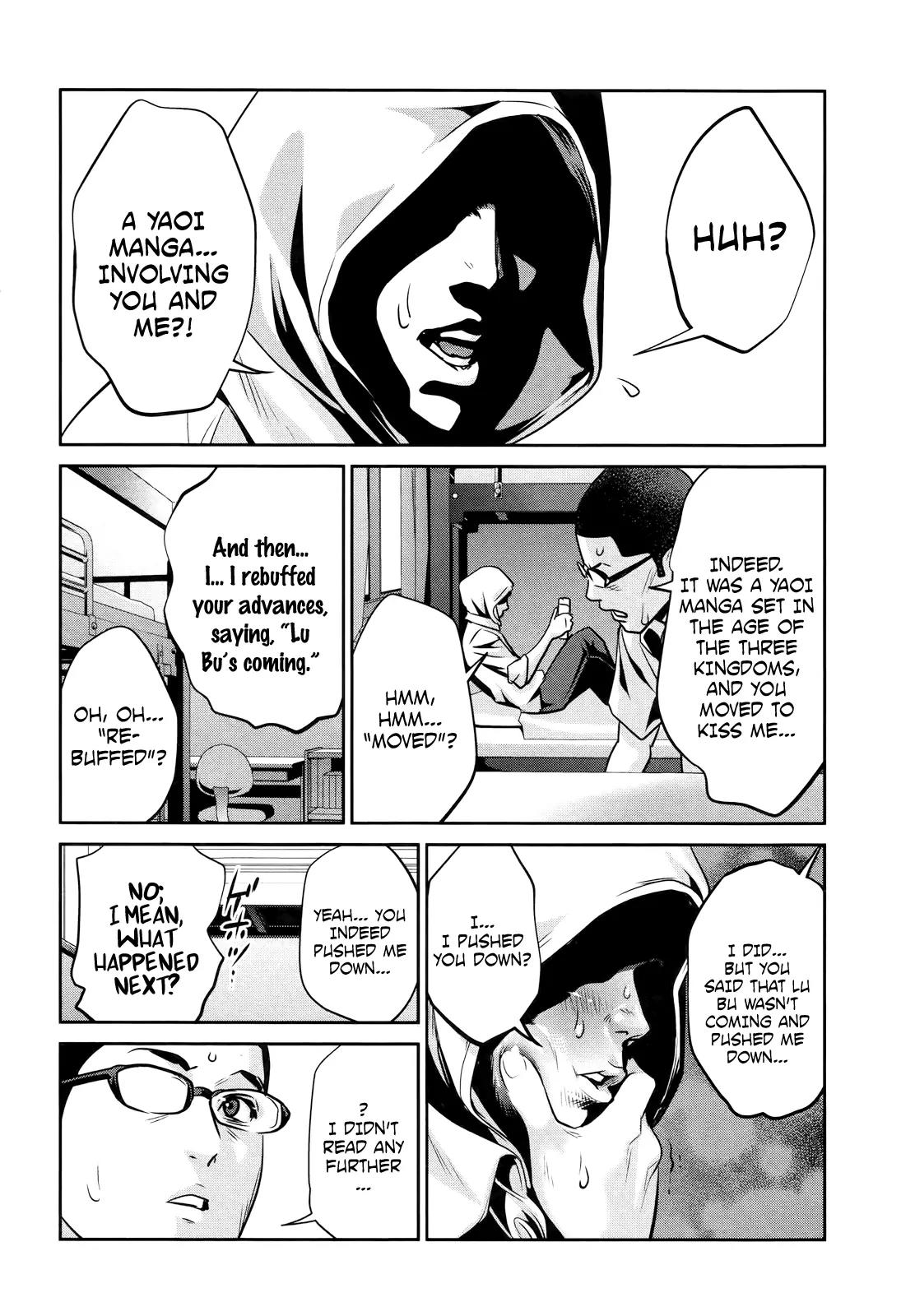 Kangoku Gakuen Chapter 117 page 13 - Chapter 117: The Great Bosom