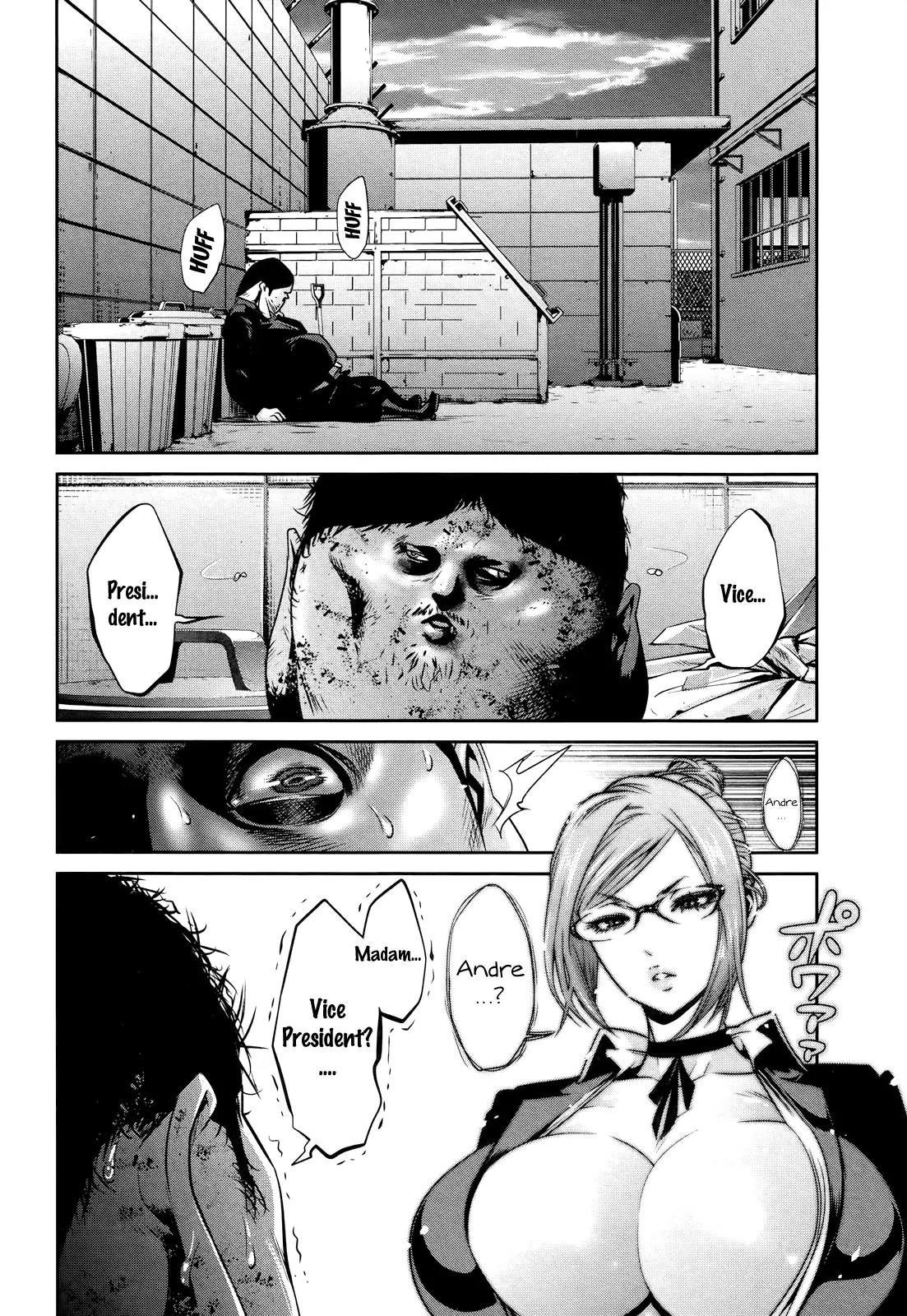 Kangoku Gakuen Chapter 117 page 17 - Chapter 117: The Great Bosom