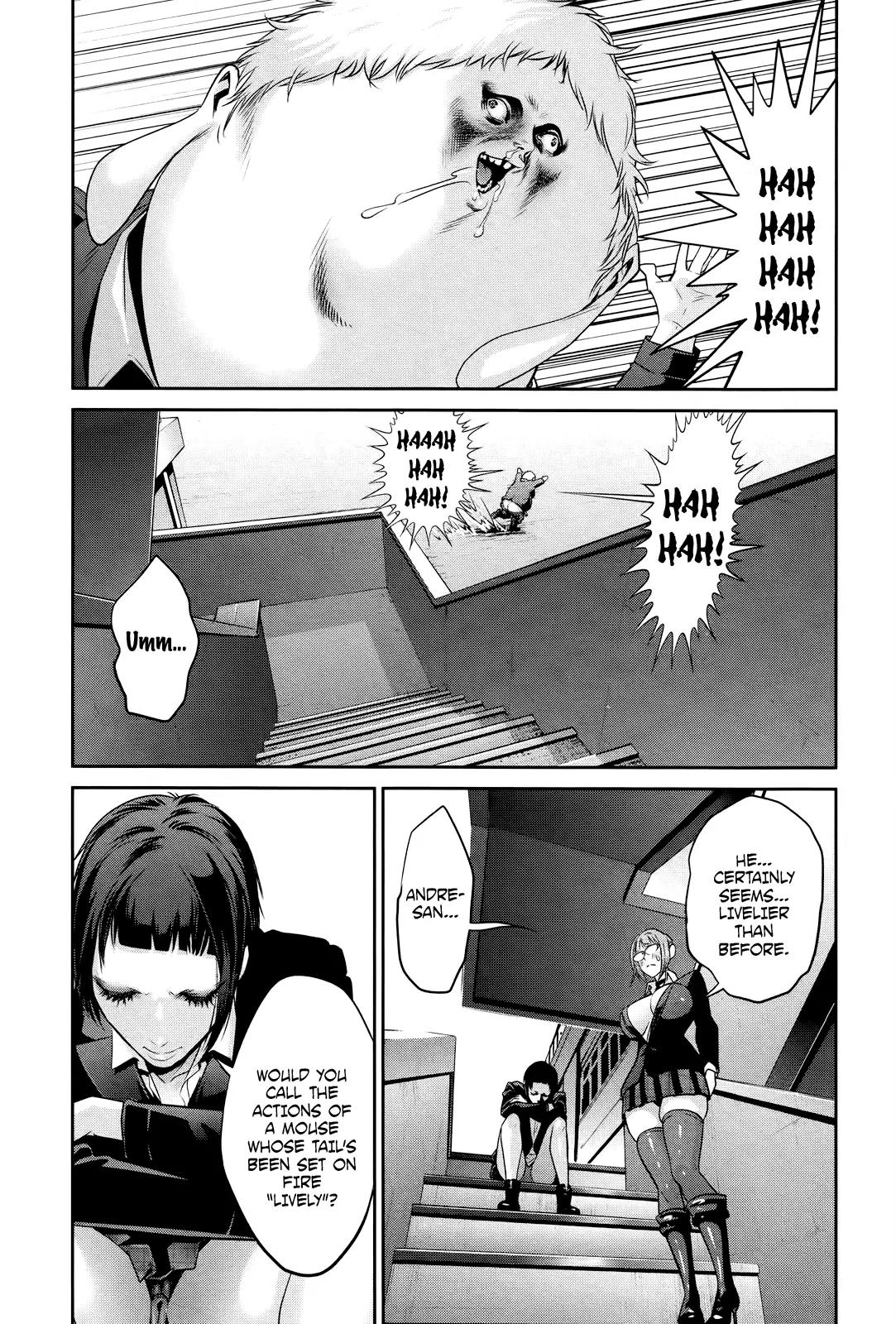 Kangoku Gakuen Chapter 119 page 13 - Chapter 119: Love Him If You Dare