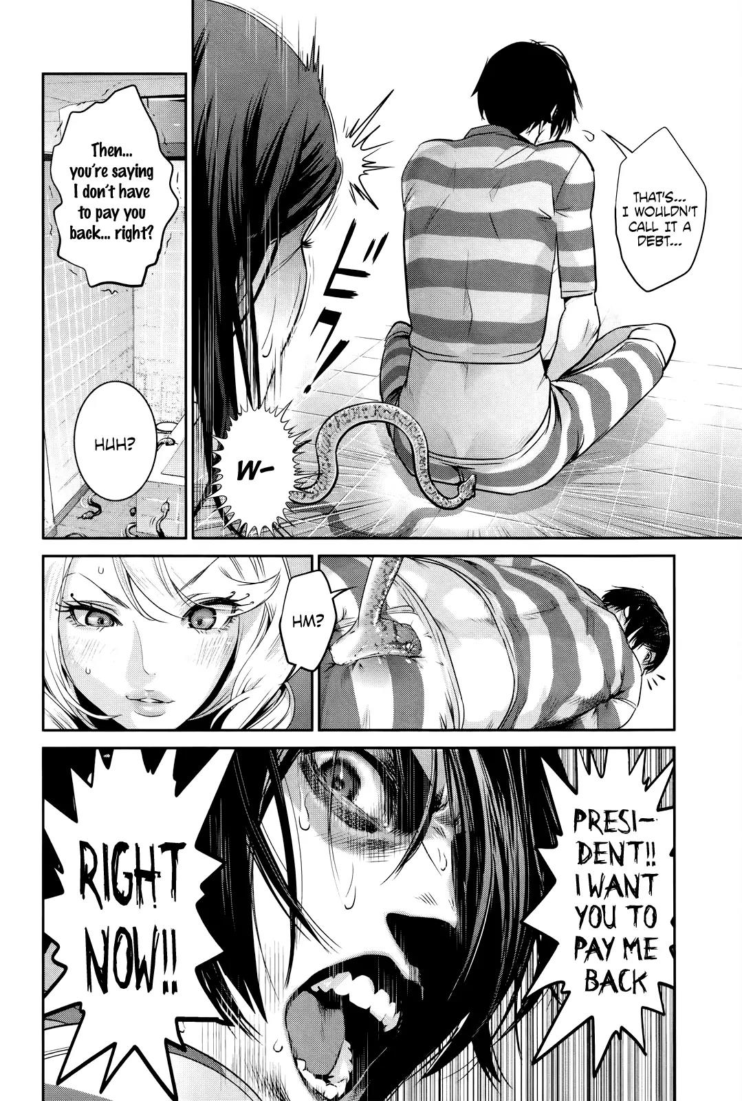 Kangoku Gakuen Chapter 119 page 22 - Chapter 119: Love Him If You Dare