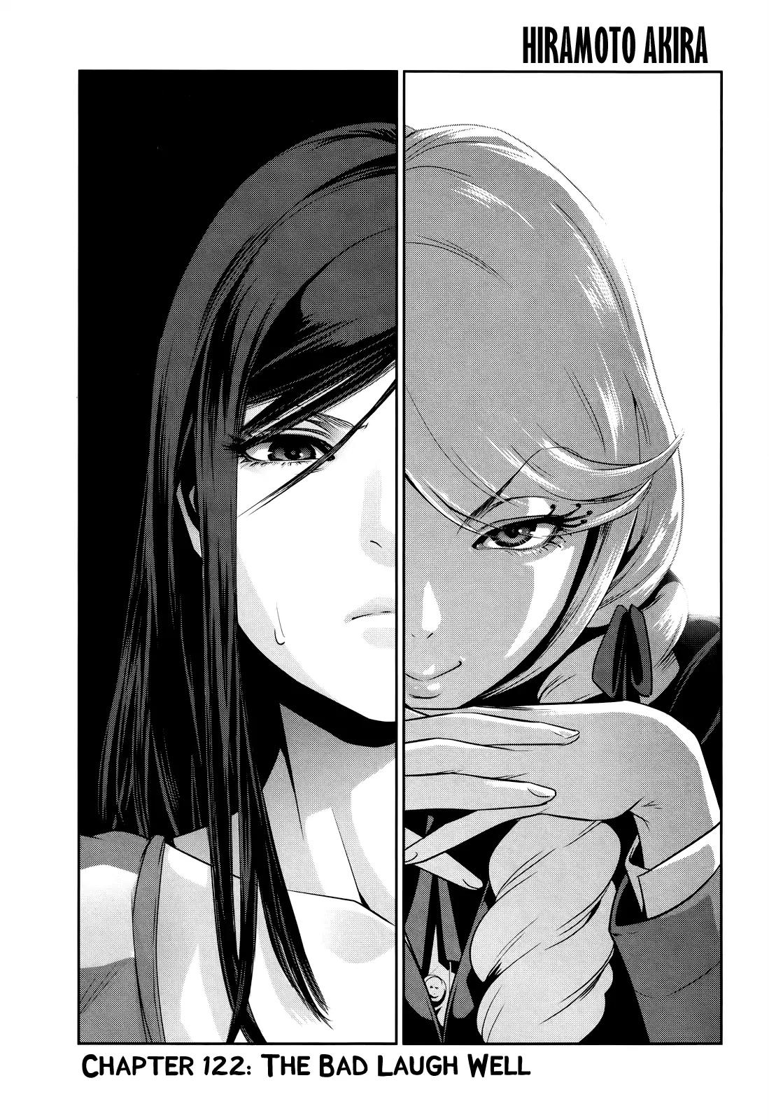 Kangoku Gakuen Chapter 122 page 2 - Chapter 122: The Bad Laugh Well