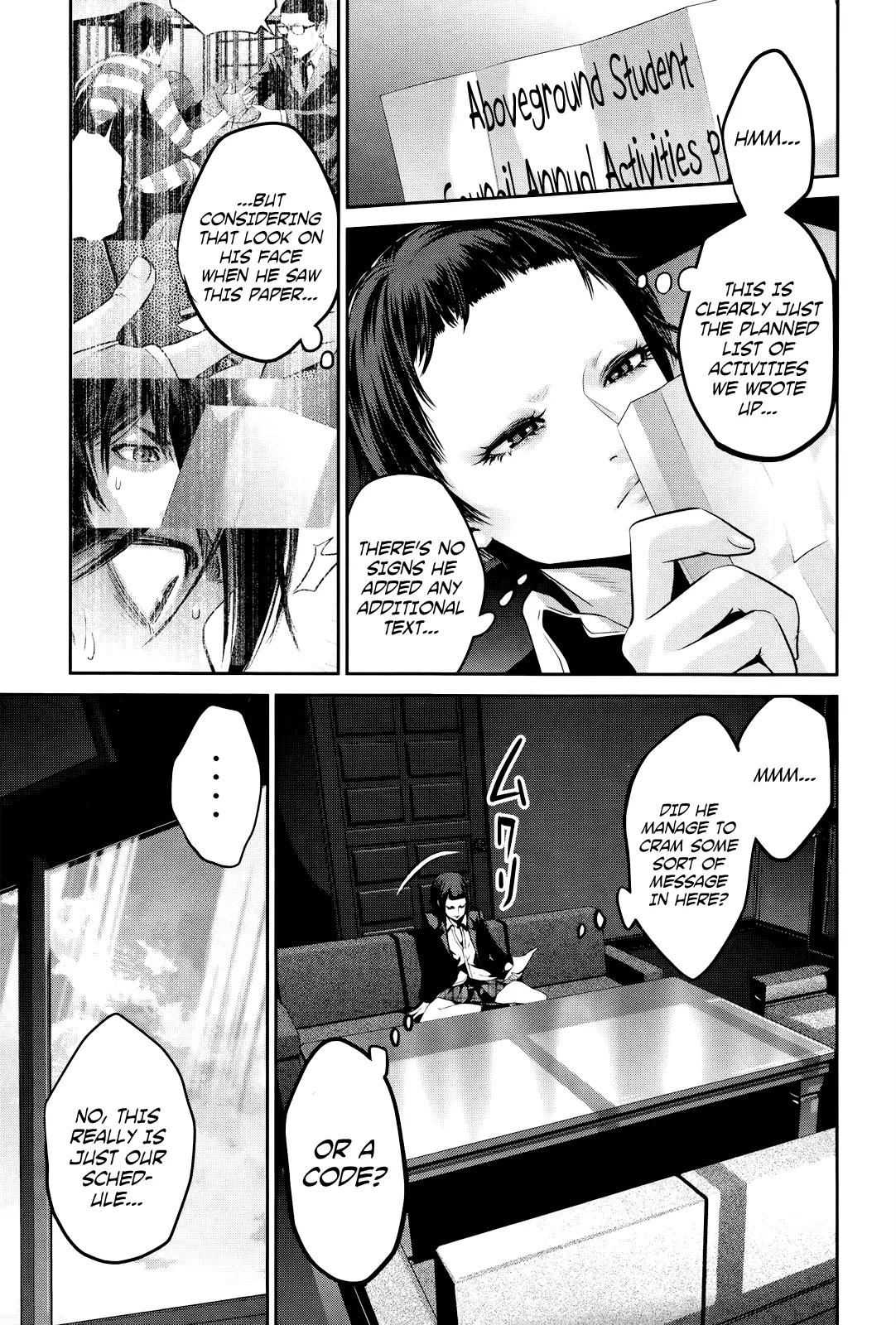 Kangoku Gakuen Chapter 126 page 10 - Chapter 126: Man on a Ledge