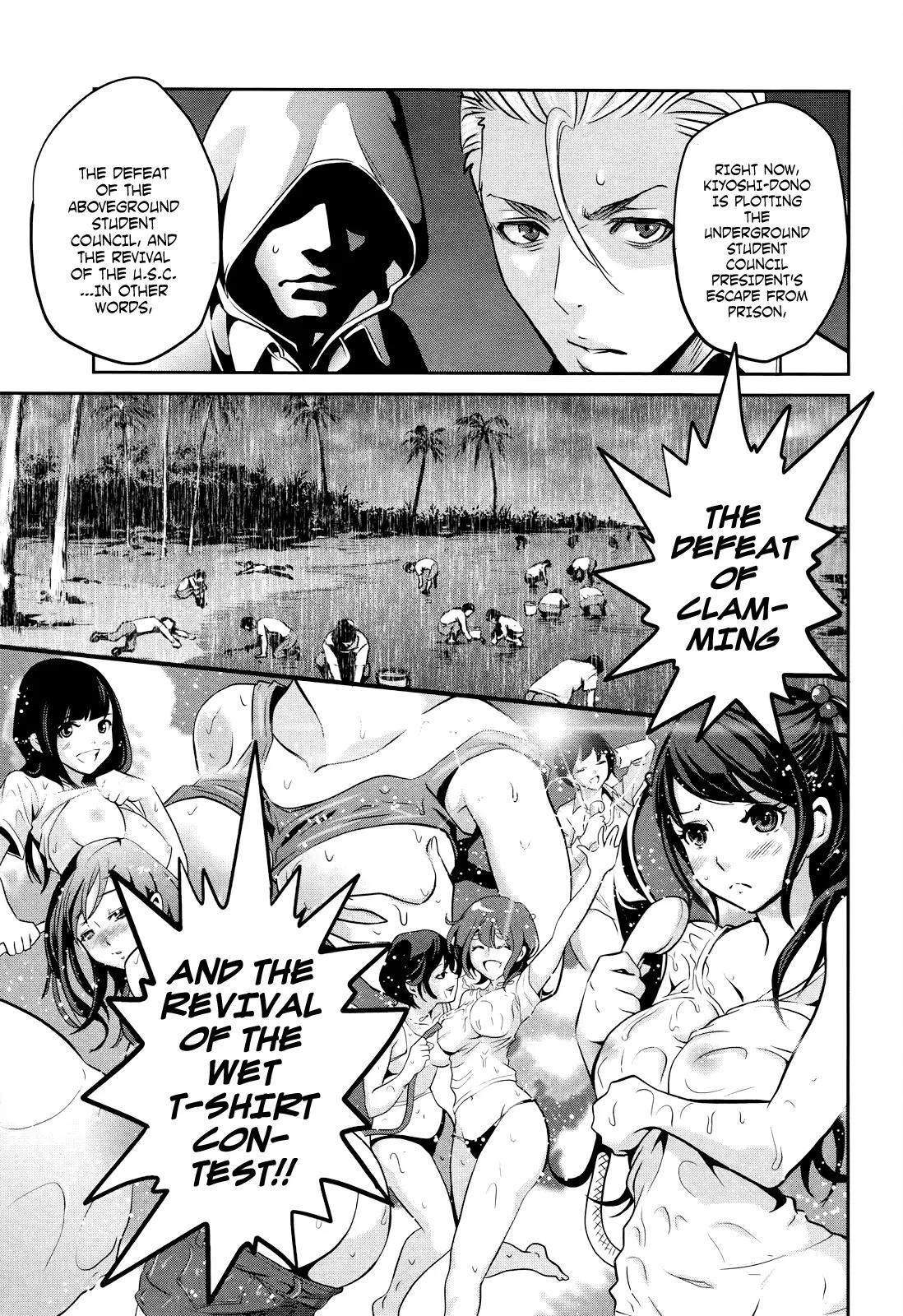 Kangoku Gakuen Chapter 127 page 4 - Chapter 127: The Dangerous Lives of Altered Boys