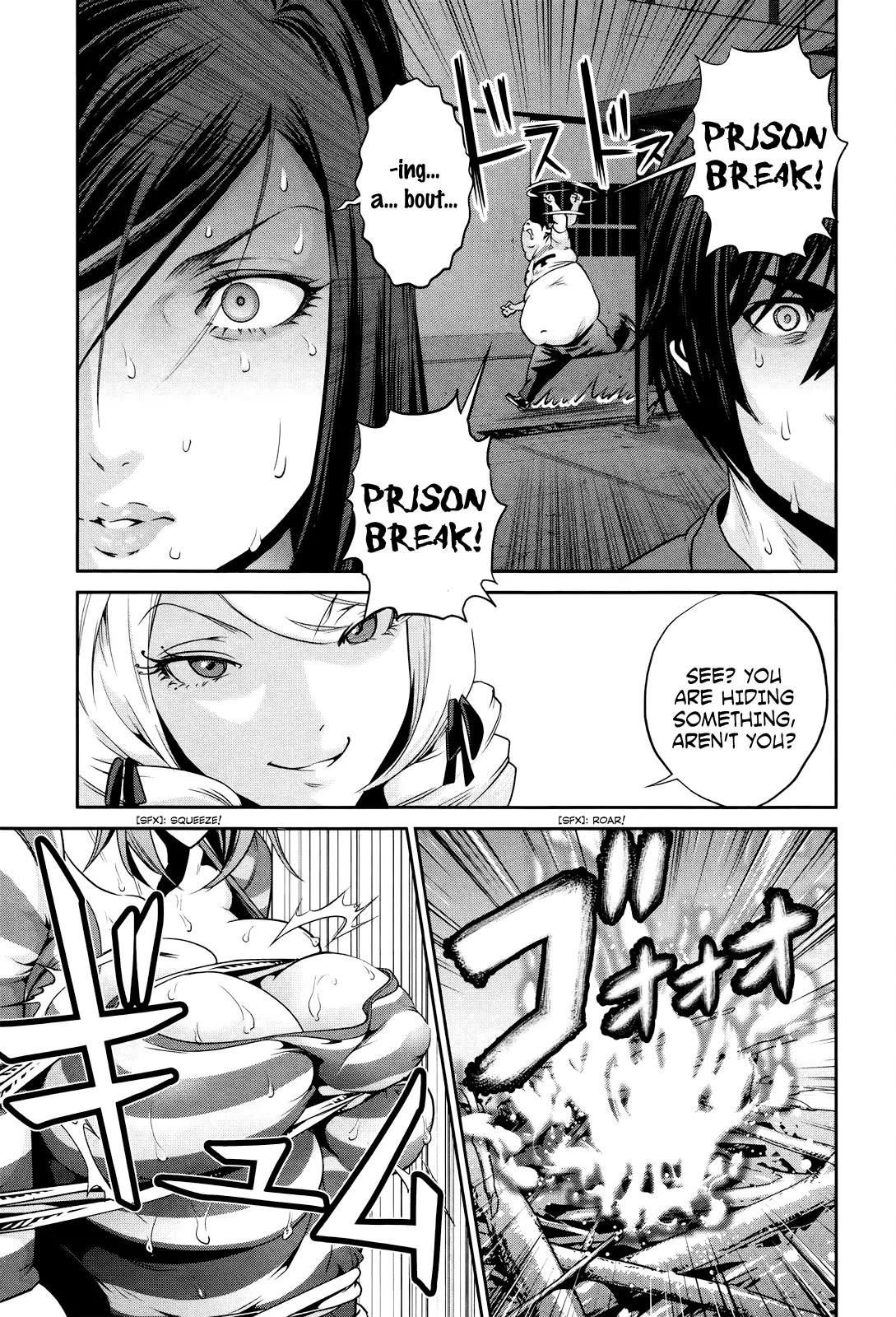 Kangoku Gakuen Chapter 128 page 10 - Chapter 128: Catch Me If You Can