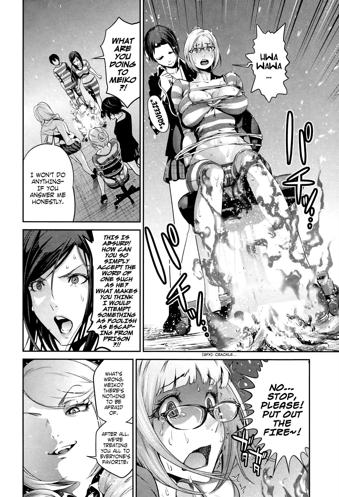 Kangoku Gakuen Chapter 128 page 11 - Chapter 128: Catch Me If You Can