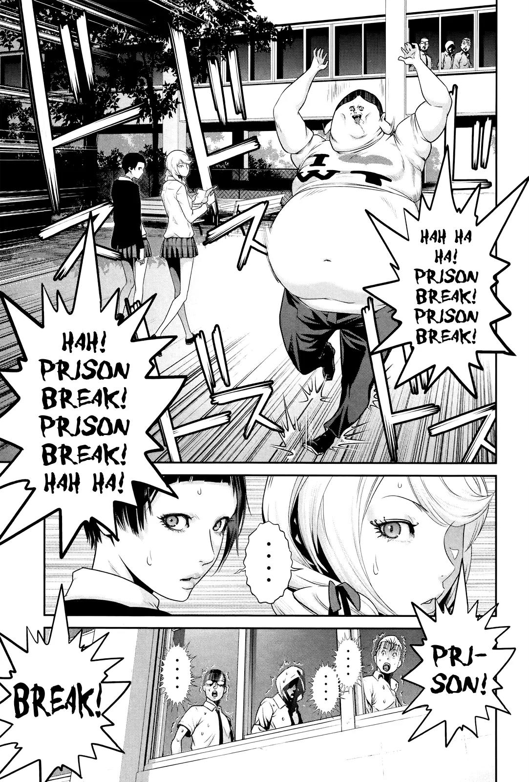 Kangoku Gakuen Chapter 128 page 8 - Chapter 128: Catch Me If You Can