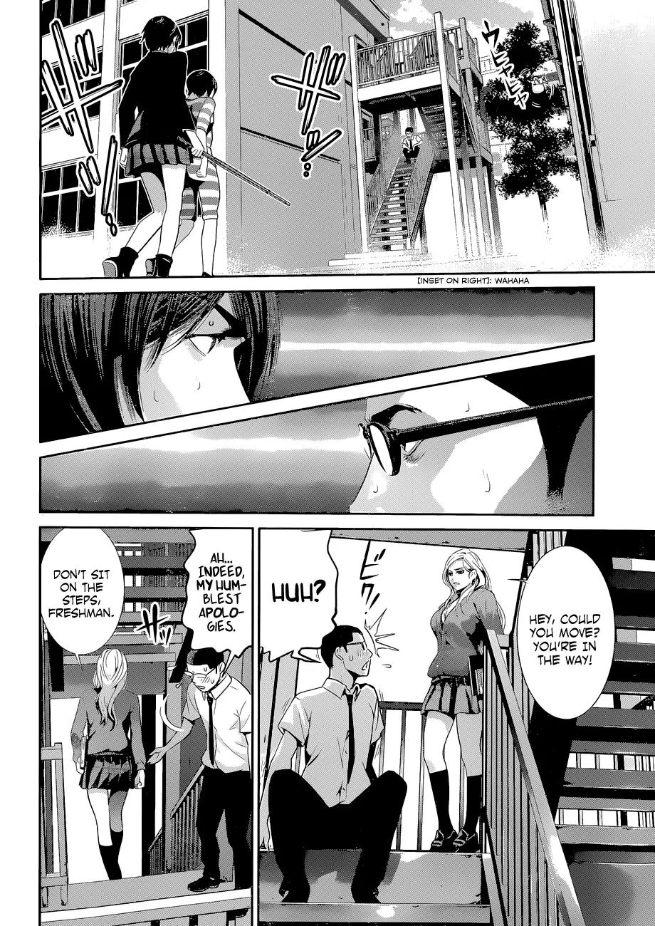 Kangoku Gakuen Chapter 130 page 10 - Chapter 130: Vantage Point