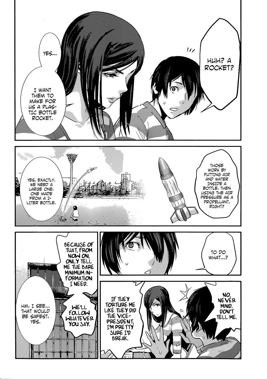 Kangoku Gakuen Chapter 130 page 6 - Chapter 130: Vantage Point