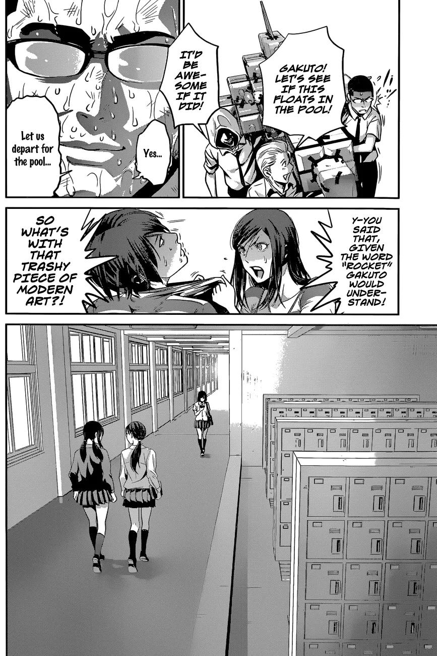 Kangoku Gakuen Chapter 131 page 13 - Chapter 131: The Right Stuff