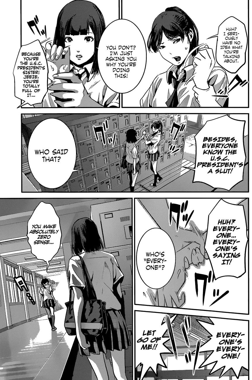 Kangoku Gakuen Chapter 131 page 16 - Chapter 131: The Right Stuff