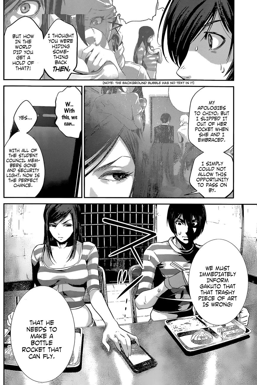 Kangoku Gakuen Chapter 133 page 11 - Chapter 133: Crossing Over