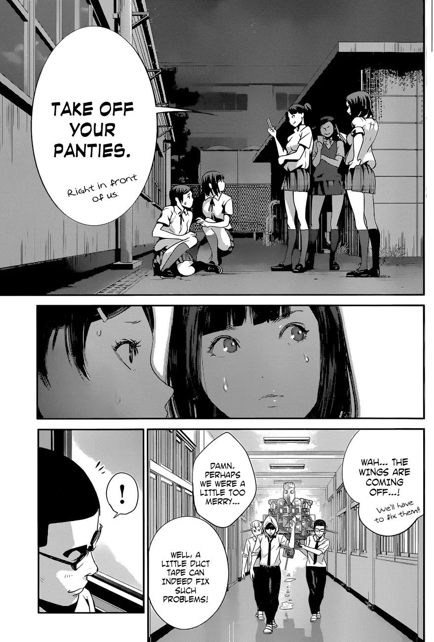 Kangoku Gakuen Chapter 133 page 18 - Chapter 133: Crossing Over