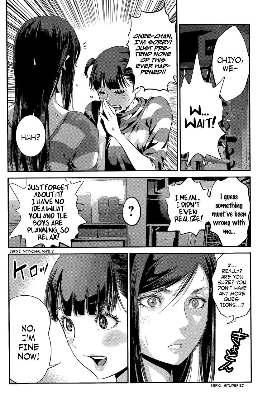 Kangoku Gakuen Chapter 141 page 11 - Chapter 141: Myself, and the Kuriharas