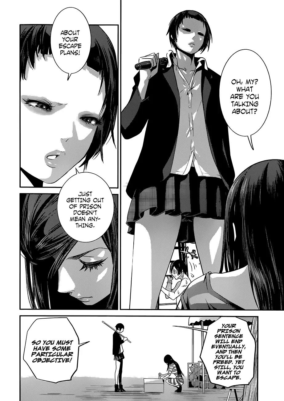 Kangoku Gakuen Chapter 142 page 8 - Chapter 142: Buried
