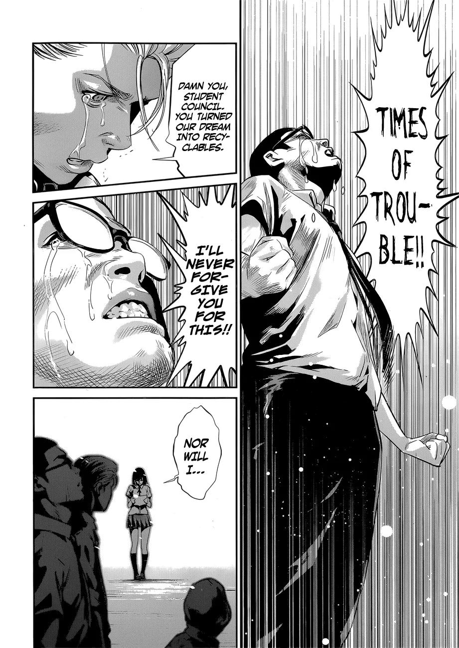 Kangoku Gakuen Chapter 146 page 13 - Chapter 146: Under Siege