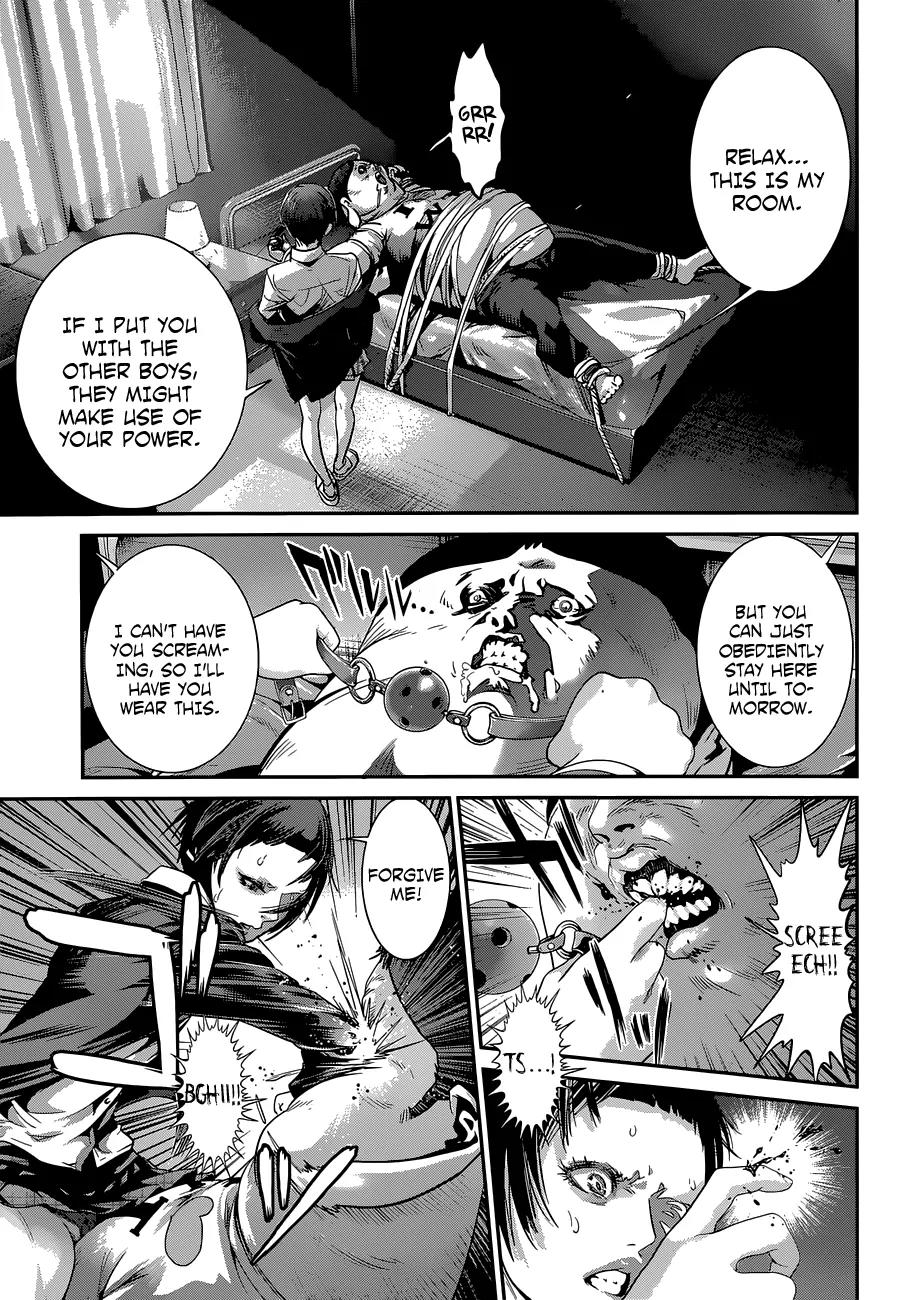 Kangoku Gakuen Chapter 148 page 9 - Chapter 148: Sleeping Beast