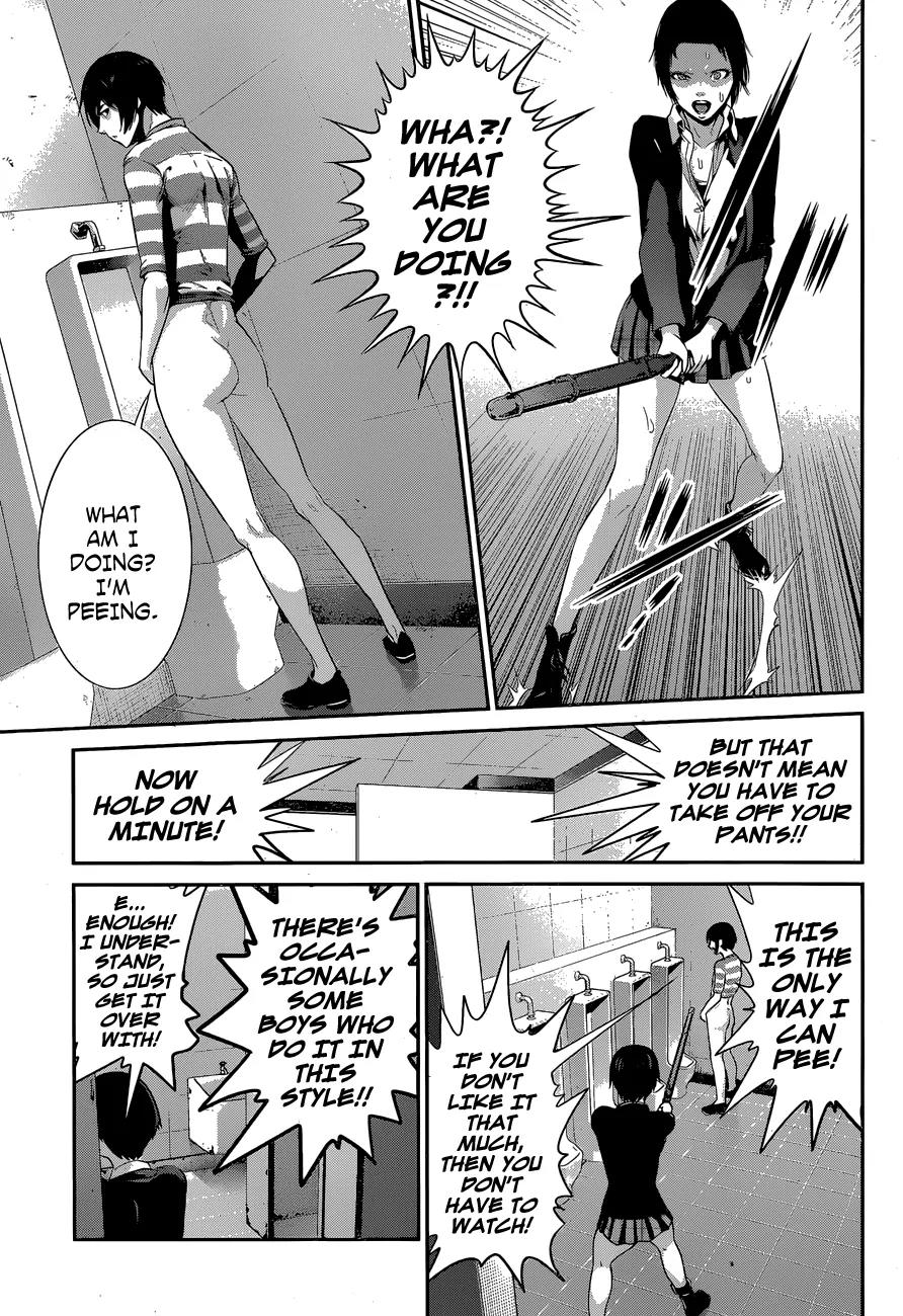 Kangoku Gakuen Chapter 149 page 12 - Chapter 149: The Longest Day in Prison
