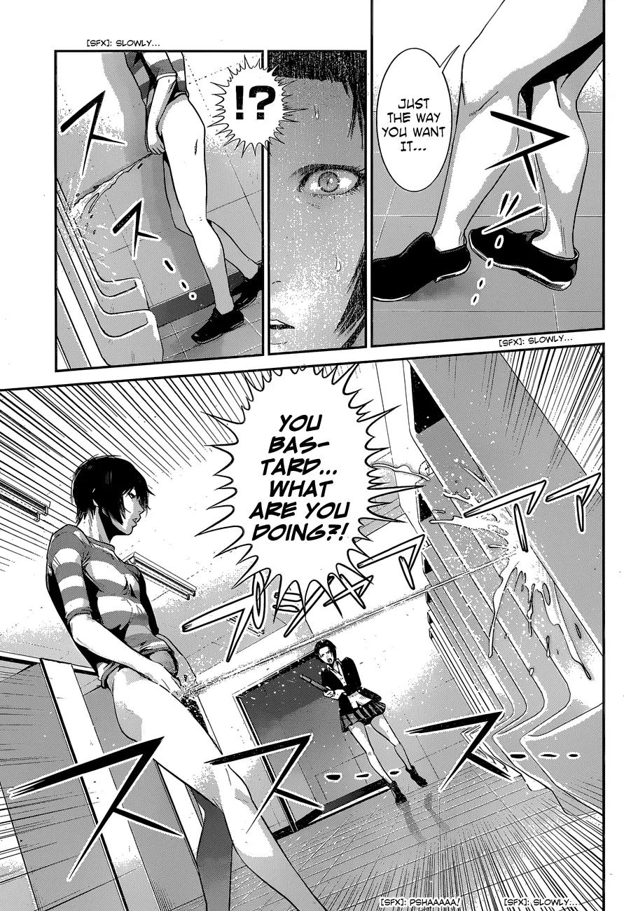 Kangoku Gakuen Chapter 149 page 14 - Chapter 149: The Longest Day in Prison