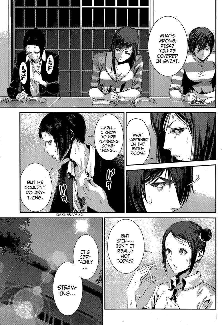 Kangoku Gakuen Chapter 149 page 18 - Chapter 149: The Longest Day in Prison