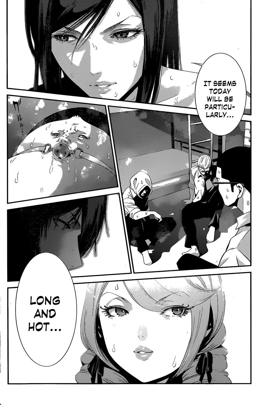 Kangoku Gakuen Chapter 149 page 19 - Chapter 149: The Longest Day in Prison