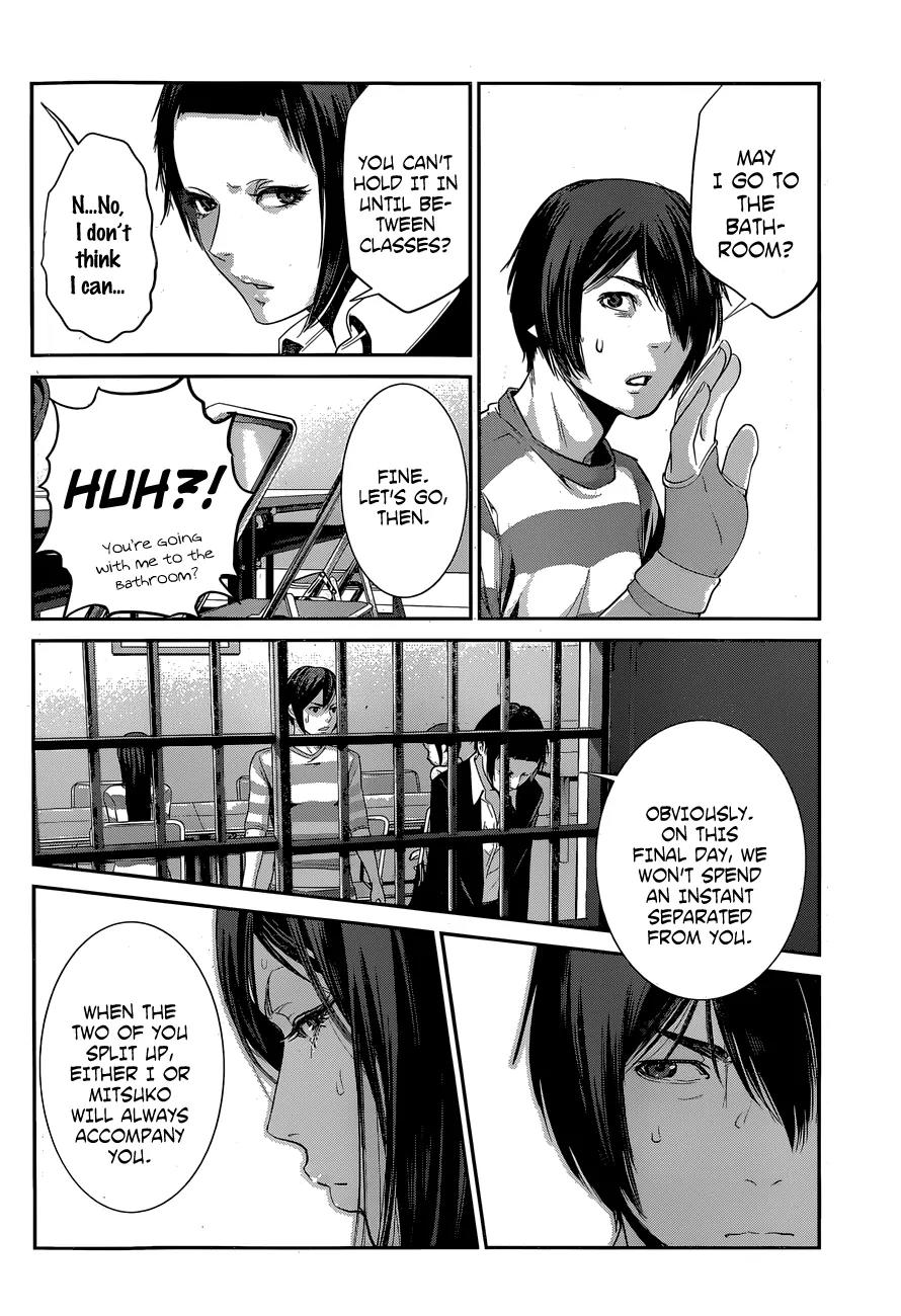 Kangoku Gakuen Chapter 149 page 9 - Chapter 149: The Longest Day in Prison