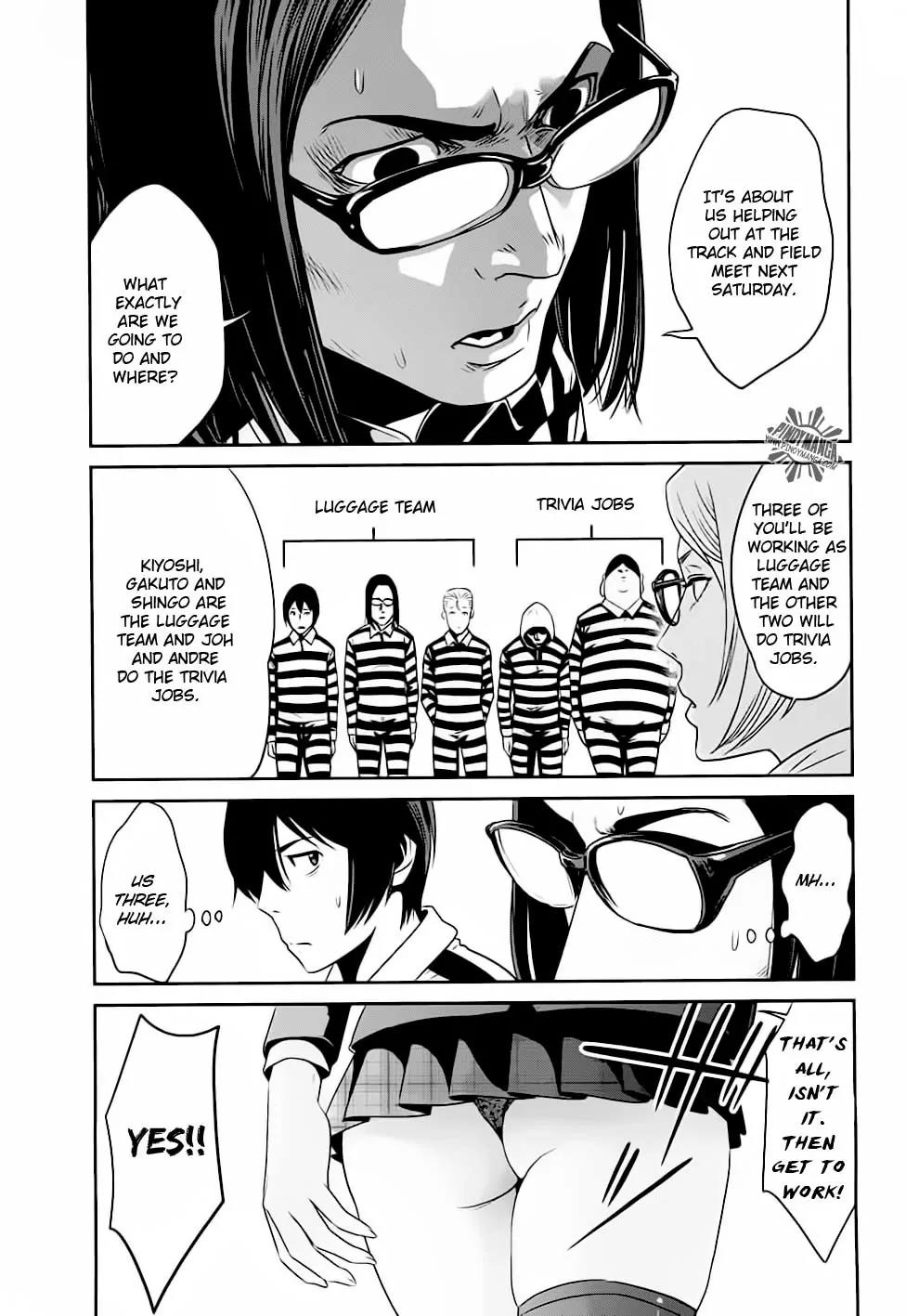Kangoku Gakuen Chapter 15 page 6 - Chapter 15 : Brokeback Prison