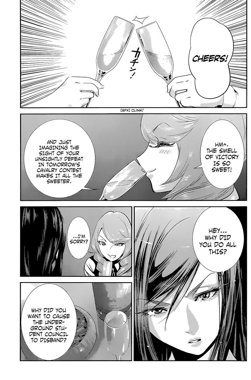 Kangoku Gakuen Chapter 157 page 18 - Chapter 157: October Sky