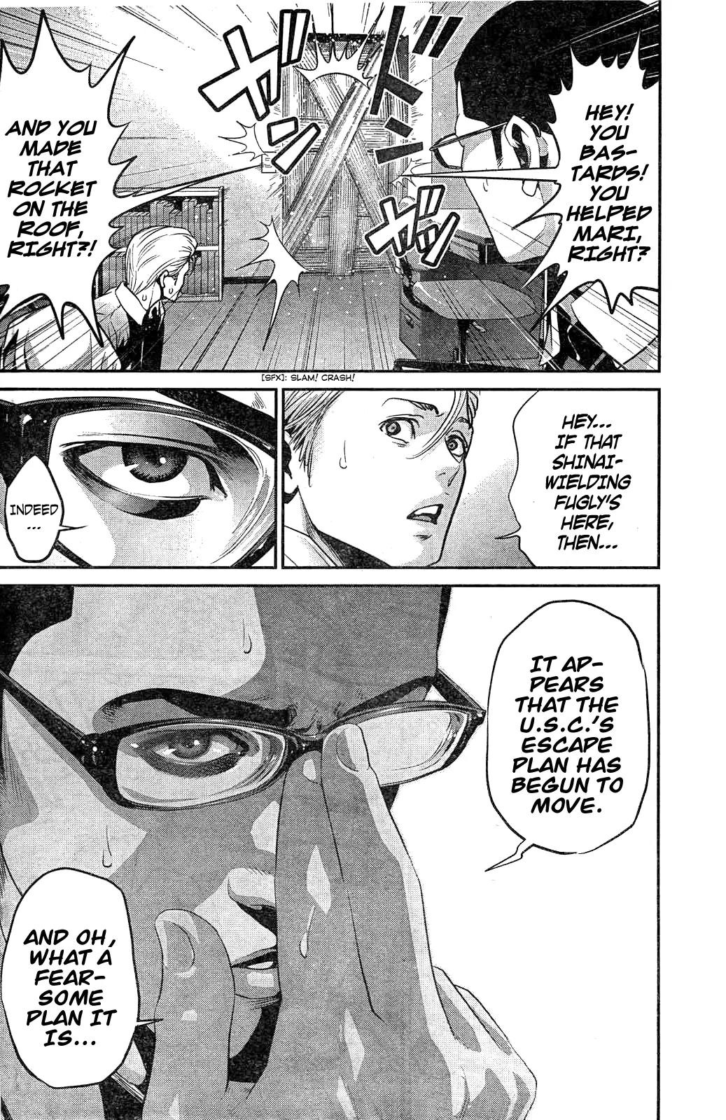 Kangoku Gakuen Chapter 160 page 11 - Chapter 160: Dark Box