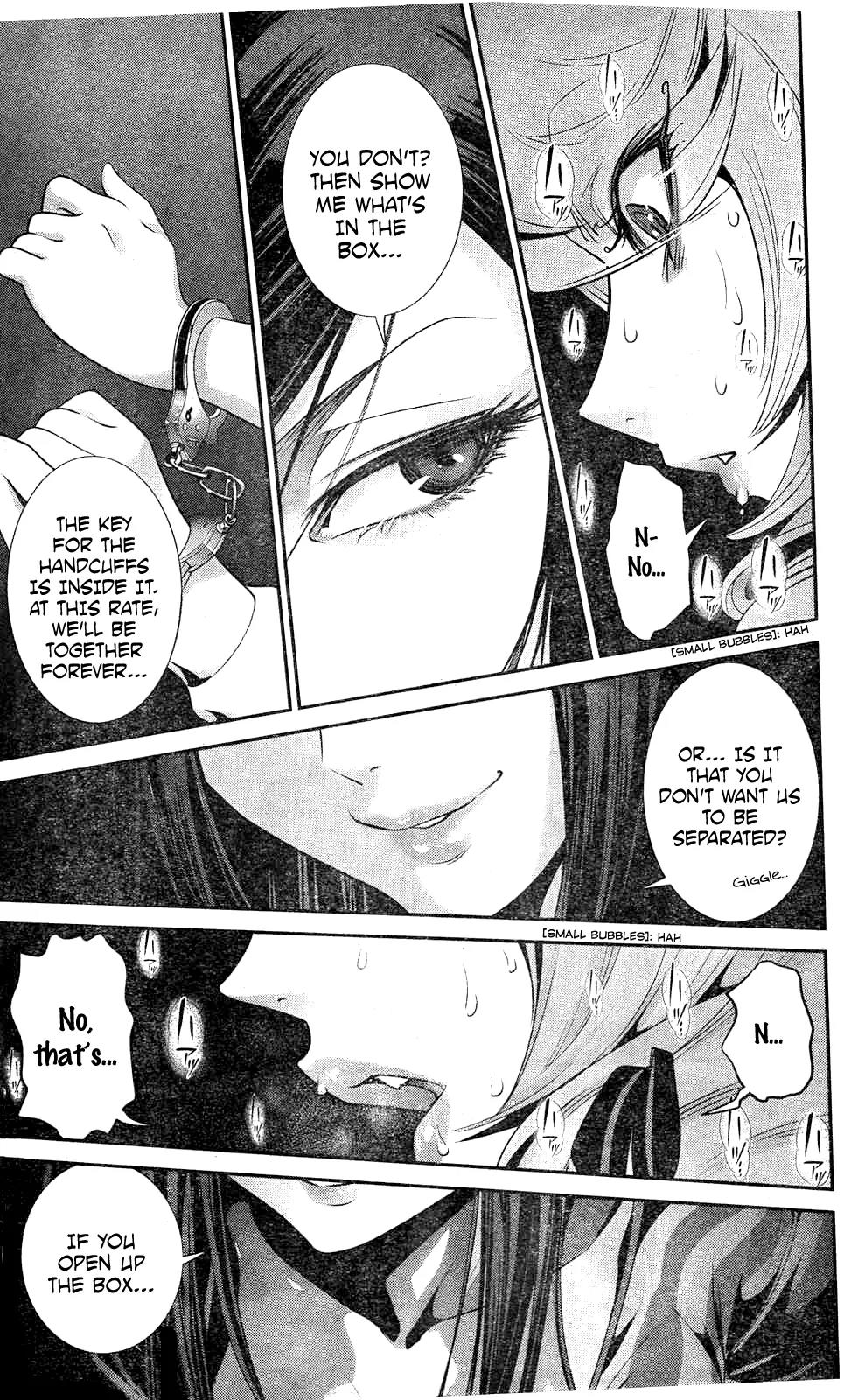 Kangoku Gakuen Chapter 160 page 15 - Chapter 160: Dark Box