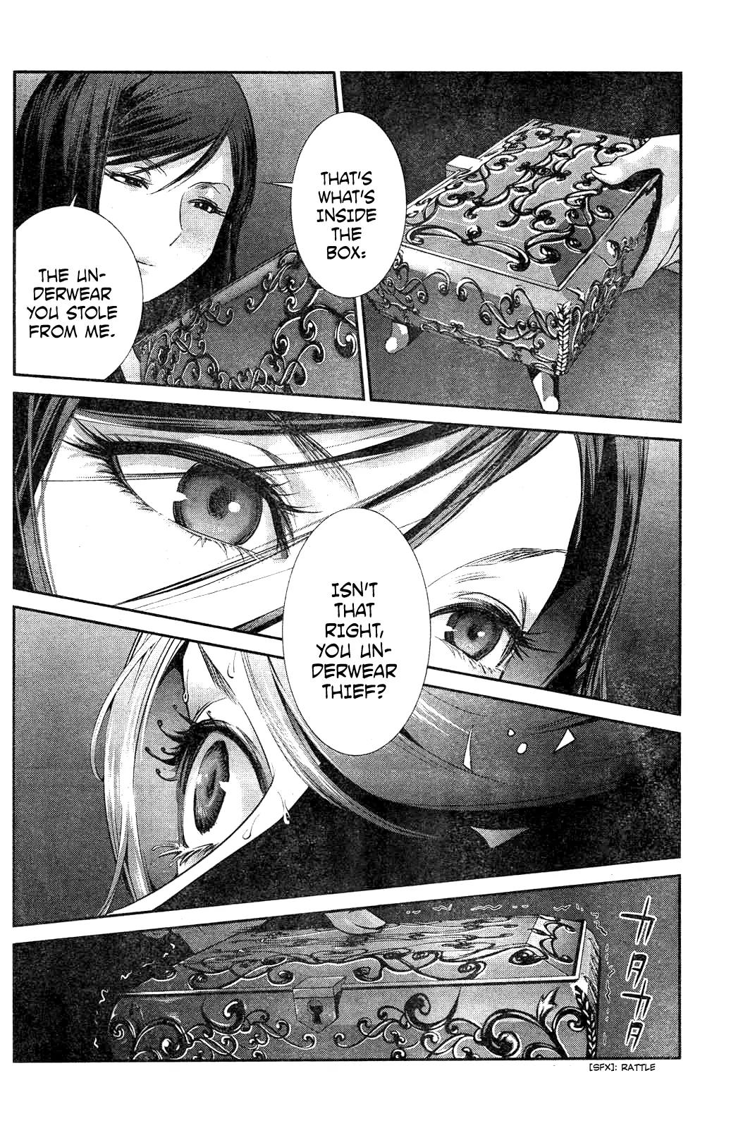Kangoku Gakuen Chapter 160 page 9 - Chapter 160: Dark Box
