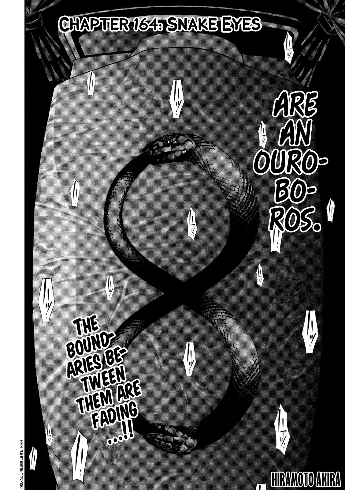 Kangoku Gakuen Chapter 164 page 3 - Chapter 164: Snake Eyes