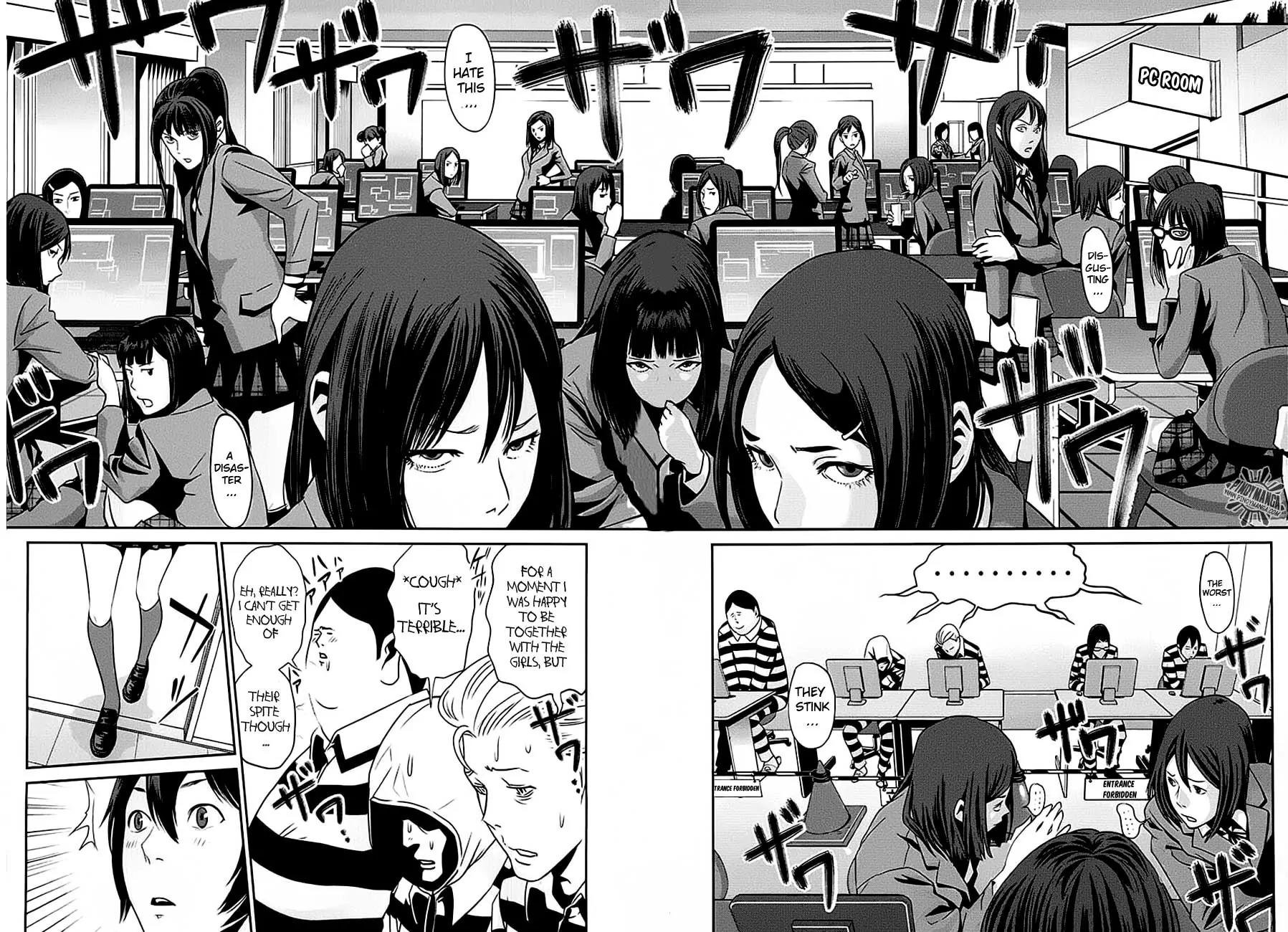 Kangoku Gakuen Chapter 17 page 8 - Chapter 17 : Panic Room