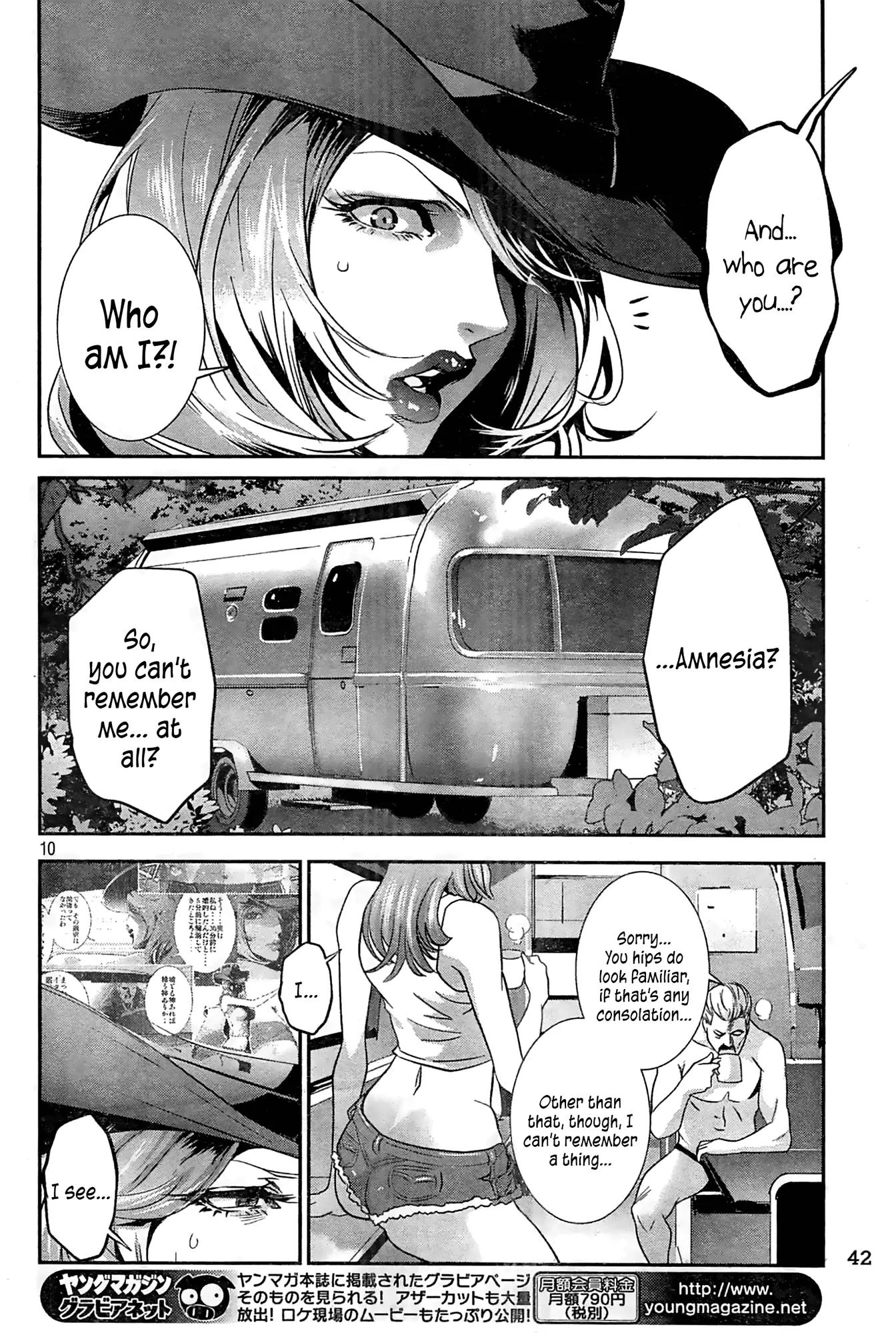 Kangoku Gakuen Chapter 185 page 10 - Chapter 185: Wedge and Wedge as I Might