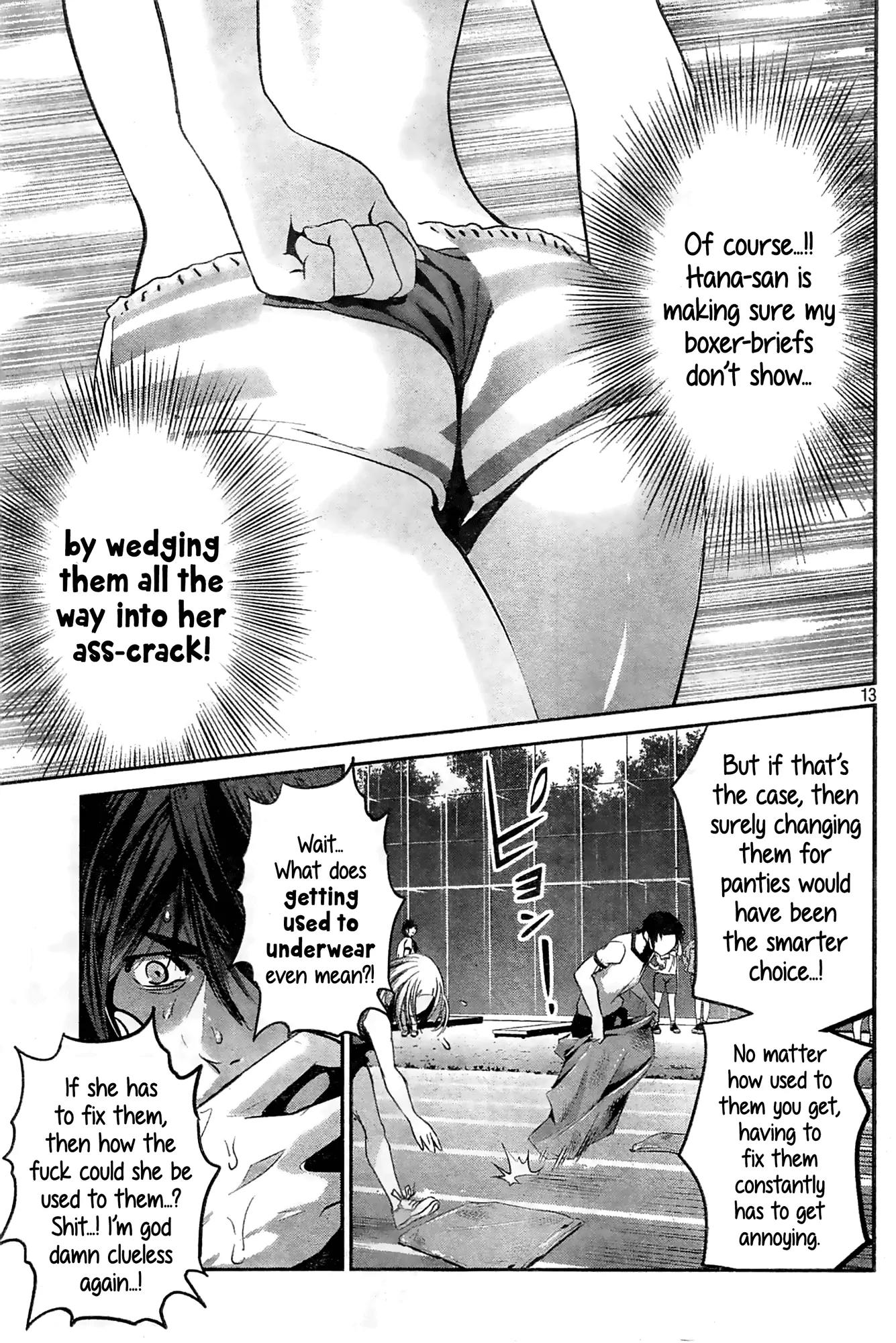 Kangoku Gakuen Chapter 185 page 13 - Chapter 185: Wedge and Wedge as I Might