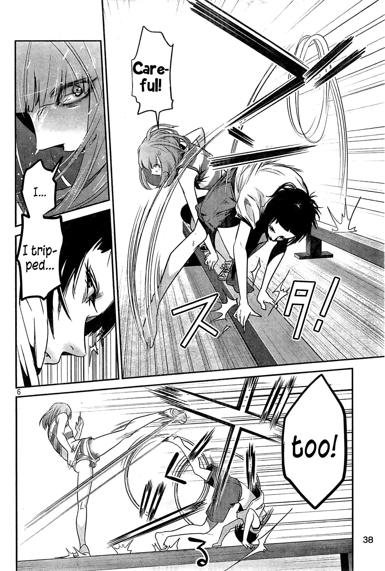 Kangoku Gakuen Chapter 185 page 6 - Chapter 185: Wedge and Wedge as I Might