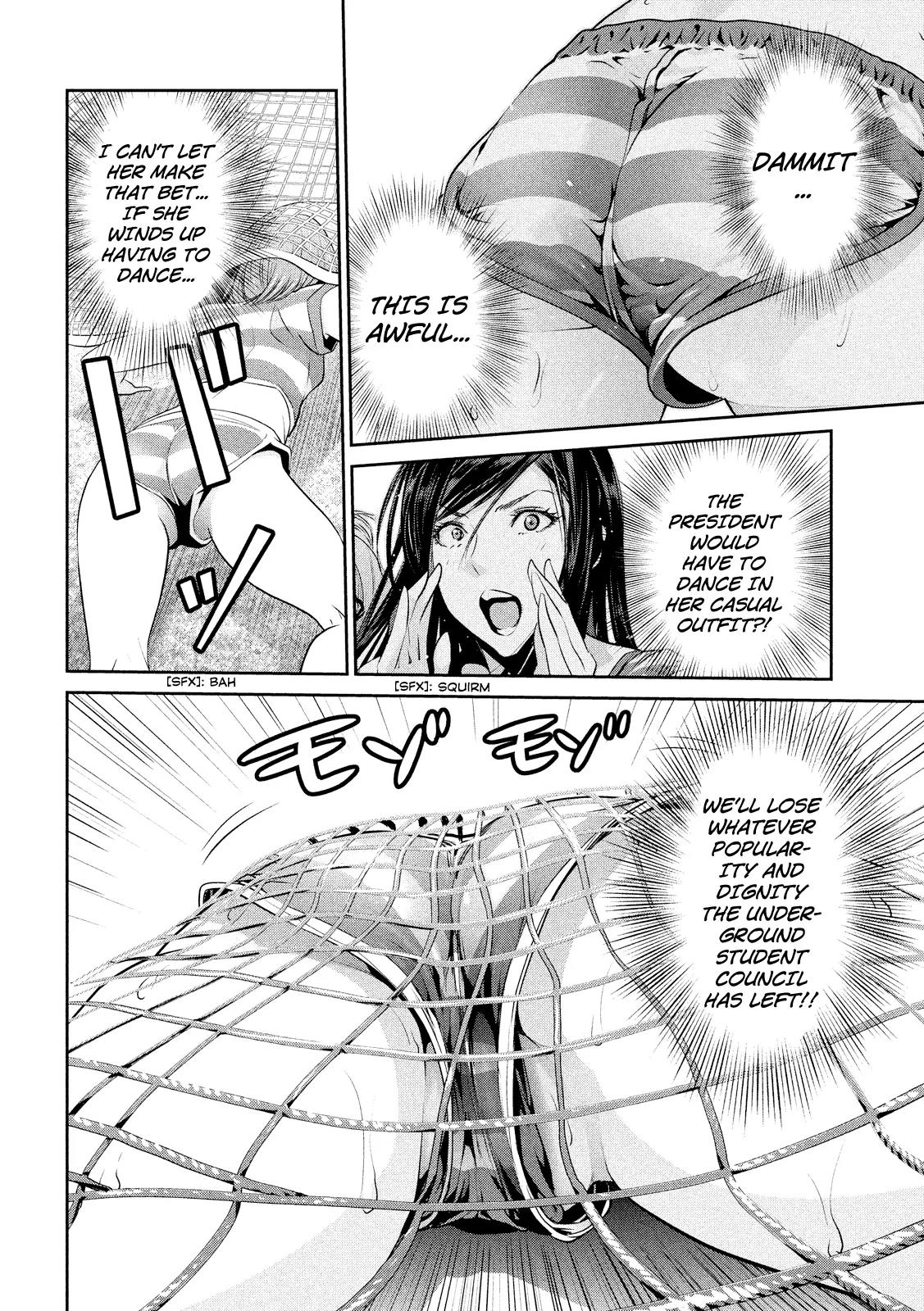 Kangoku Gakuen Chapter 187 page 10 - Chapter 187: Girlfight