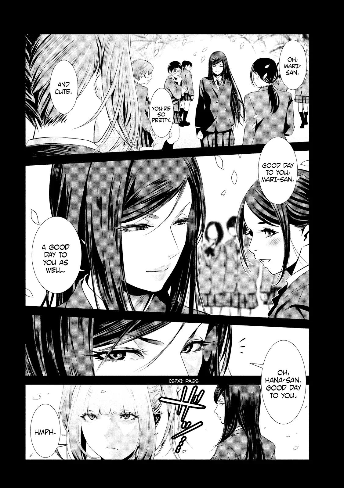 Kangoku Gakuen Chapter 187 page 12 - Chapter 187: Girlfight