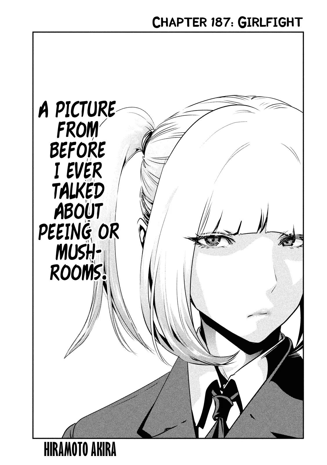 Kangoku Gakuen Chapter 187 page 3 - Chapter 187: Girlfight