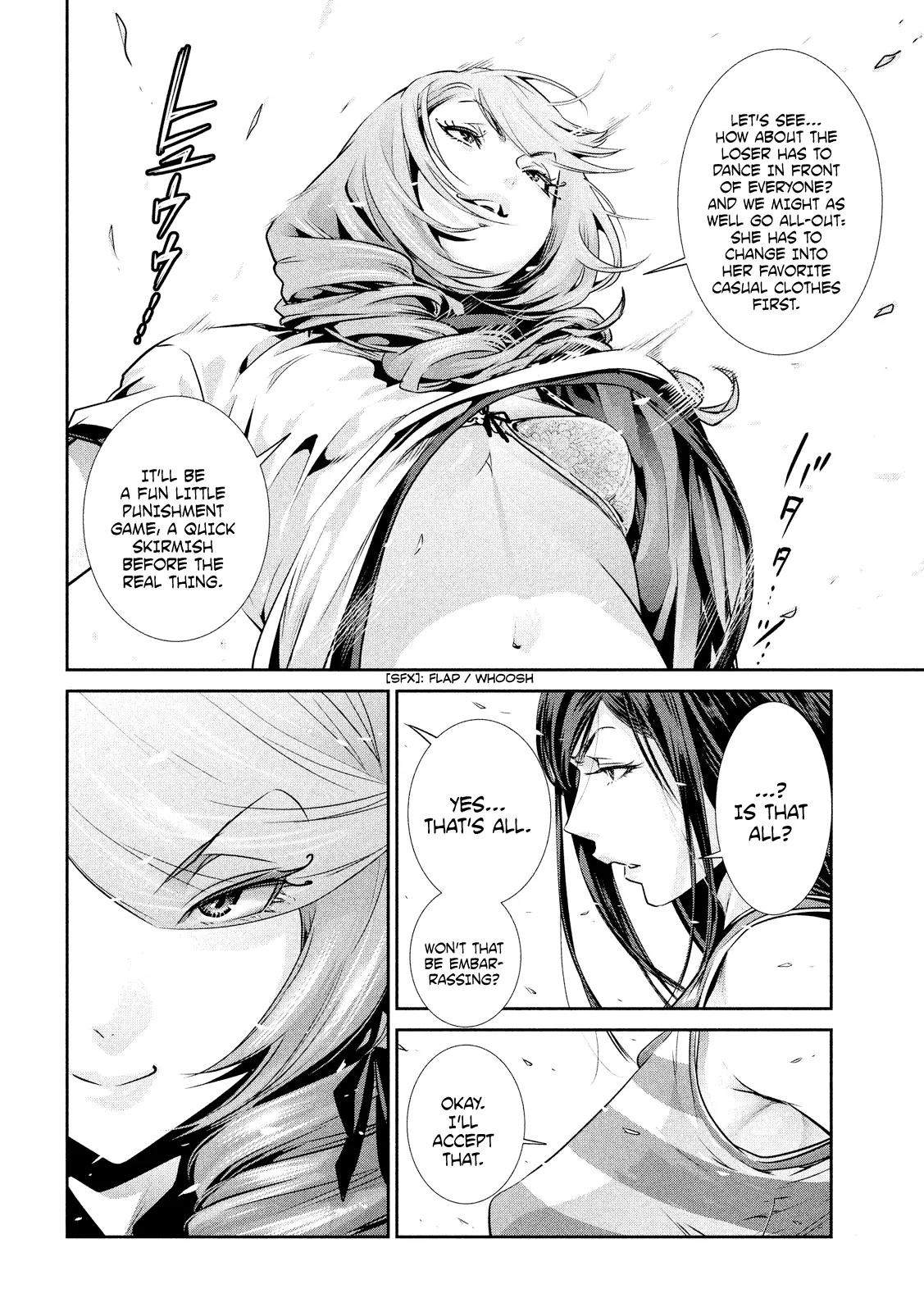 Kangoku Gakuen Chapter 187 page 6 - Chapter 187: Girlfight