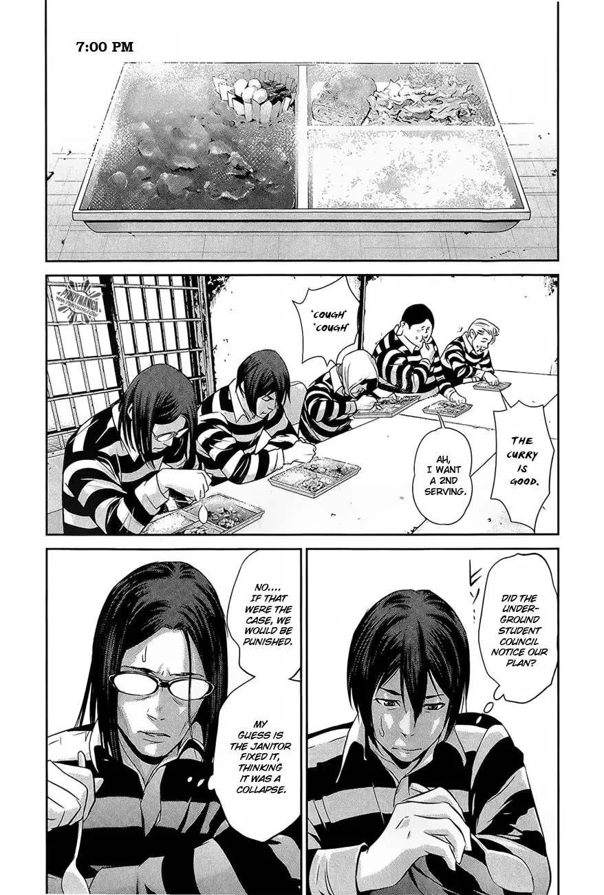 Kangoku Gakuen Chapter 19 page 7 - Chapter 19 : 3:10, The Time of Decision