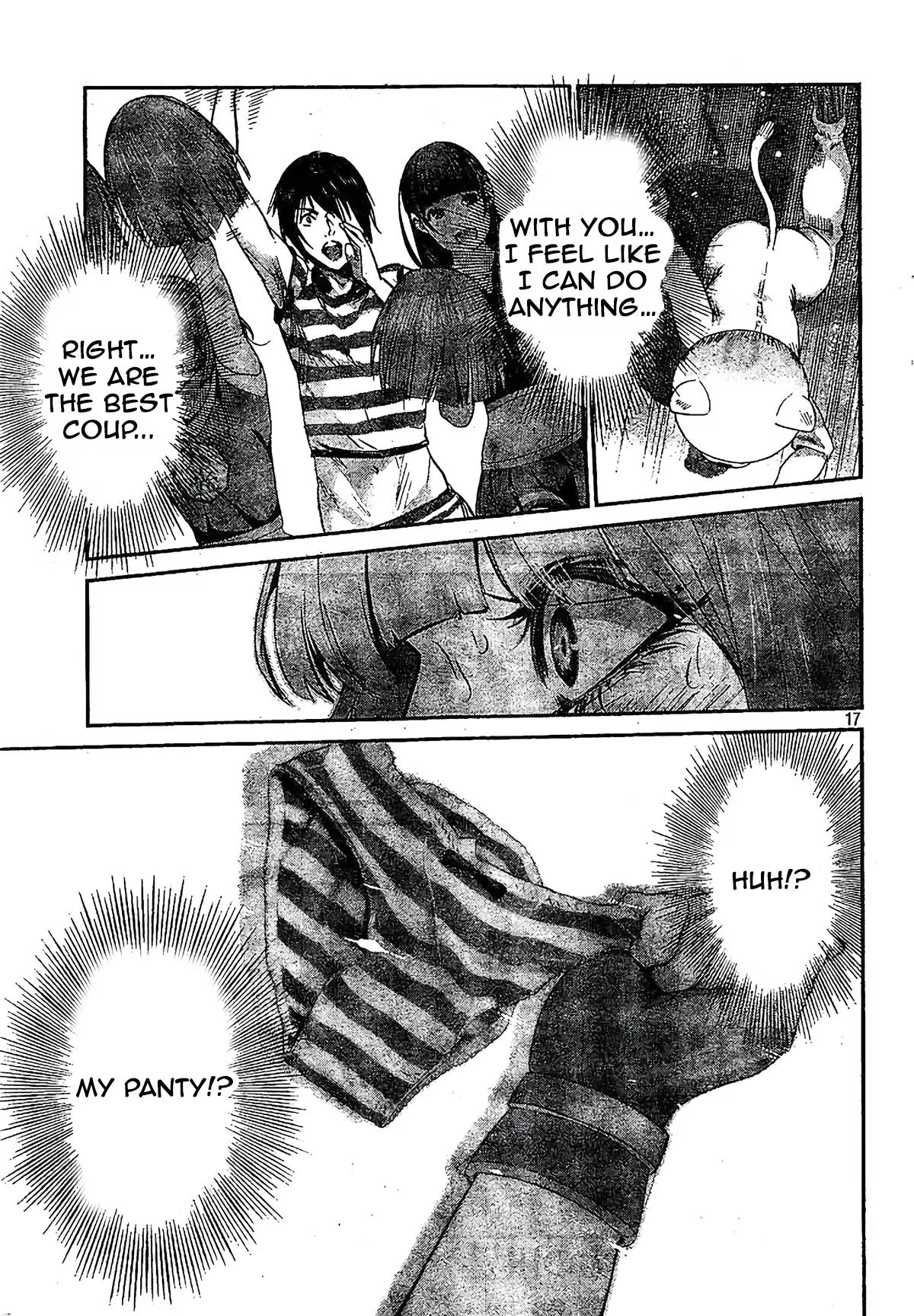 Kangoku Gakuen Chapter 190 page 17 - Chapter 190: Panty Reverence