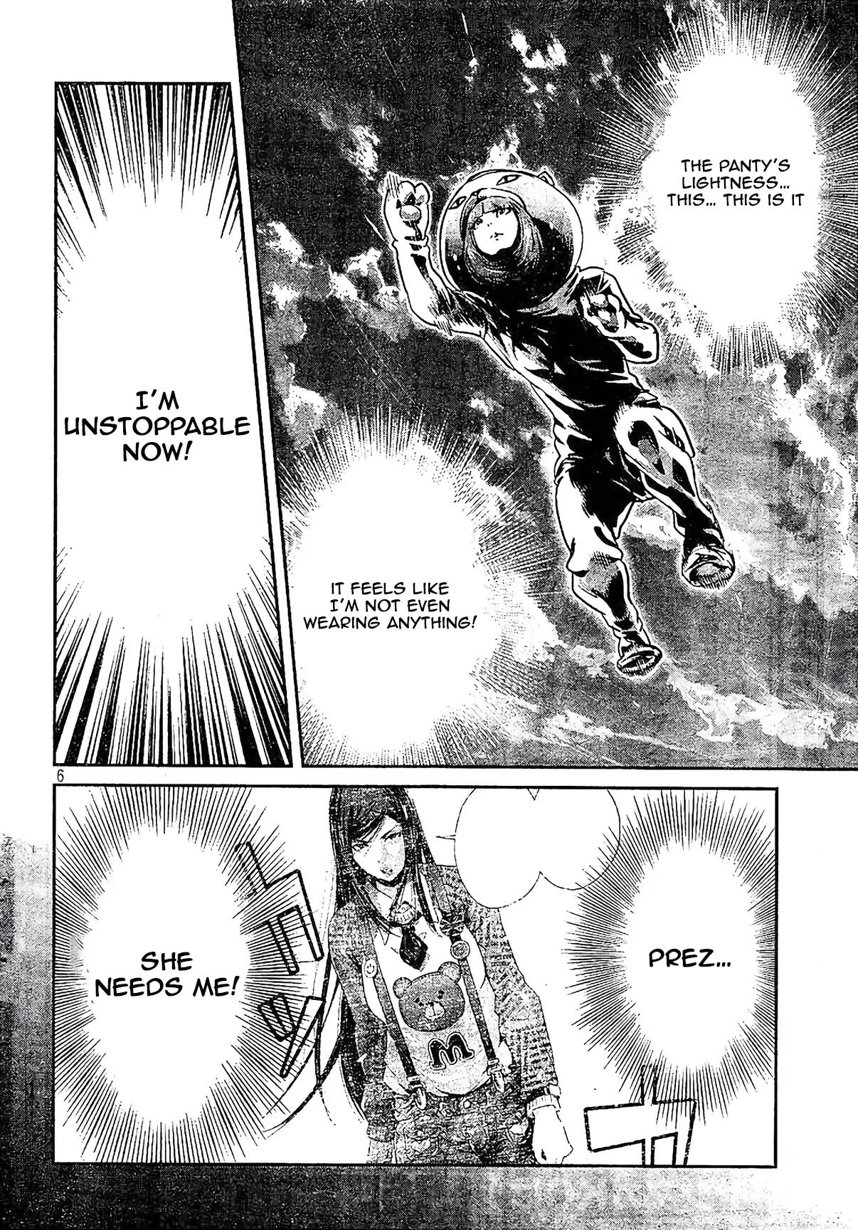 Kangoku Gakuen Chapter 190 page 6 - Chapter 190: Panty Reverence