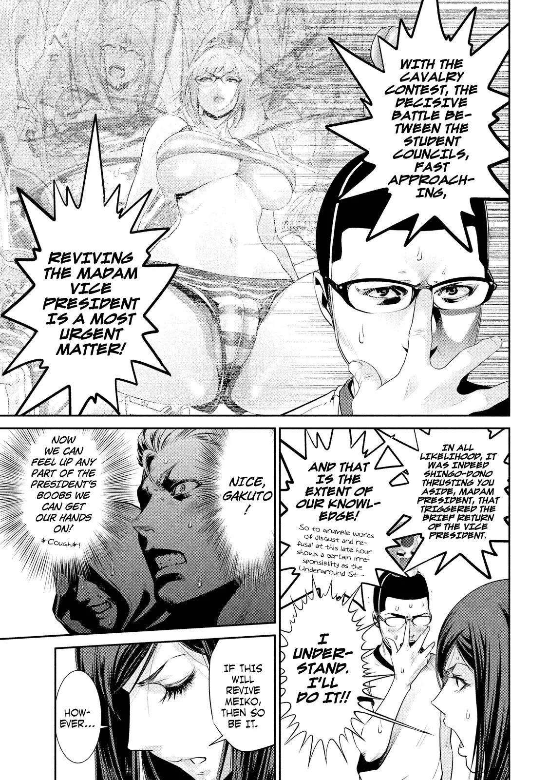Kangoku Gakuen Chapter 192 page 4 - Chapter 192: Master of the Game