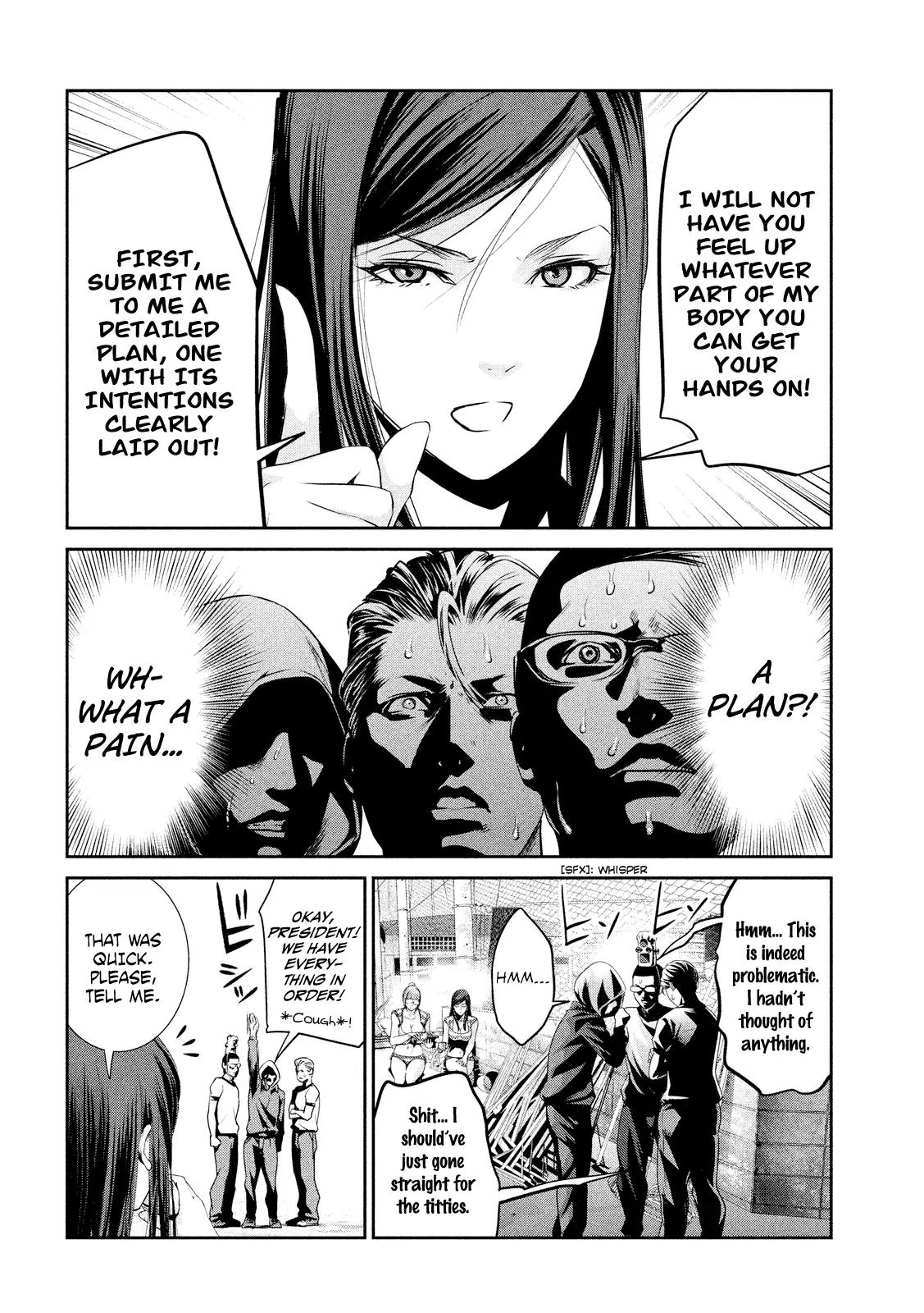 Kangoku Gakuen Chapter 192 page 5 - Chapter 192: Master of the Game