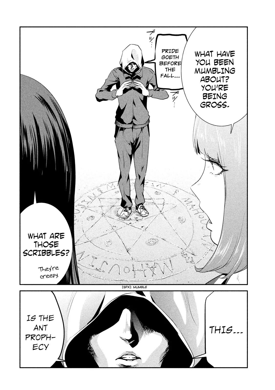 Kangoku Gakuen Chapter 199 page 6 - Chapter 199: Ant Boy