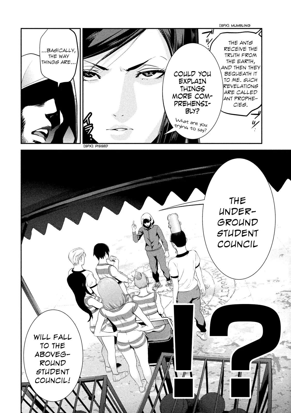 Kangoku Gakuen Chapter 199 page 8 - Chapter 199: Ant Boy