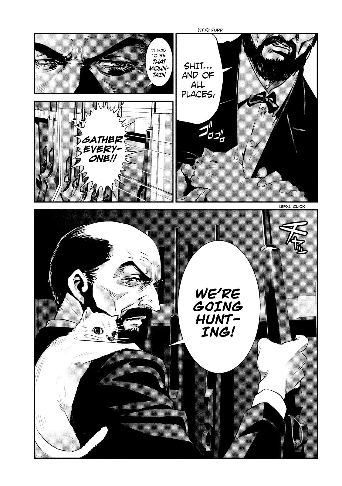 Kangoku Gakuen Chapter 200 page 9 - Chapter 200: The Man with the Golden Gun