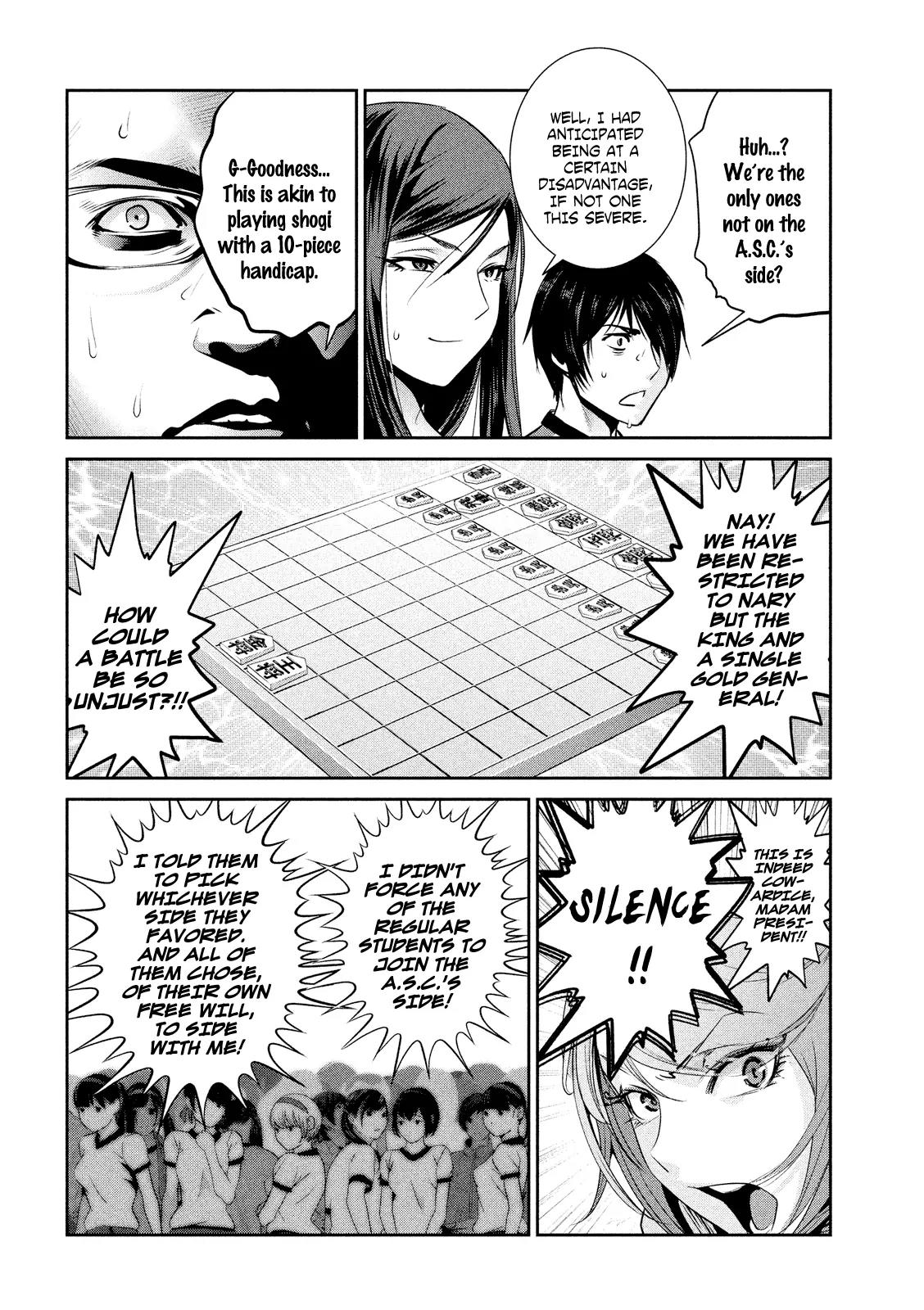 Kangoku Gakuen Chapter 202 page 9 - Chapter 202: The Mask