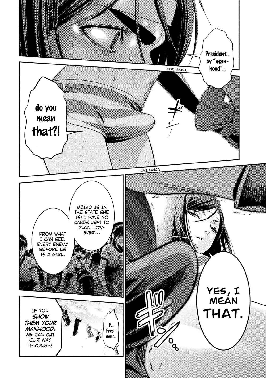 Kangoku Gakuen Chapter 205 page 10 - Chapter 205: Dead Again
